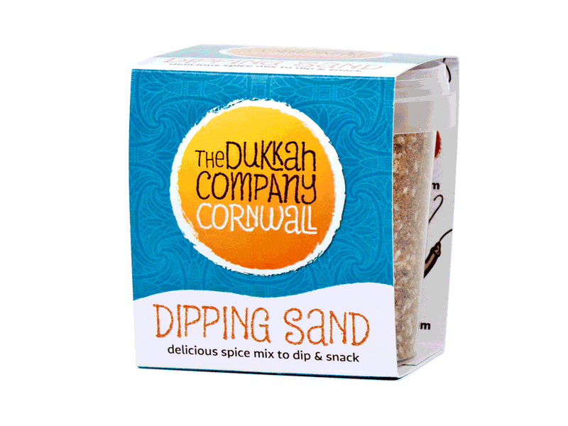 The Dukkah Company – Product Packaging Animated animated branding cornwall design dukkah food gif identity logo packaging