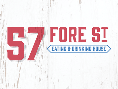 57 Fore St – Rejected Logo Concept #3