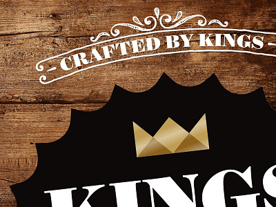 Kings Of The North Brewery – Logo Detail ale beer branding brewery craft identity logo