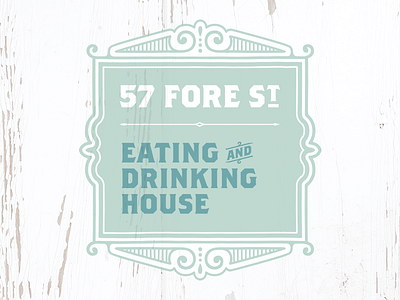 57 Fore St – Rejected Logo Concept #6