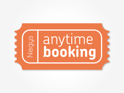 Anytime Booking - Logo R+D #2 anytime booking design identity logo negys