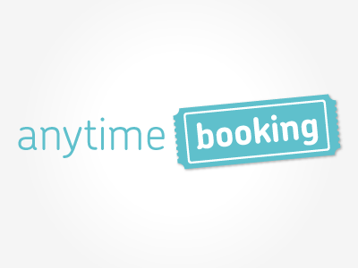 Anytime Booking - Logo R+D #3 anytime booking design identity logo negys