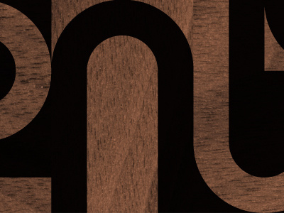 Elements Of Pattern - Alternate Logo (detail) app art design element elements of pattern ios logo pattern walnut wood