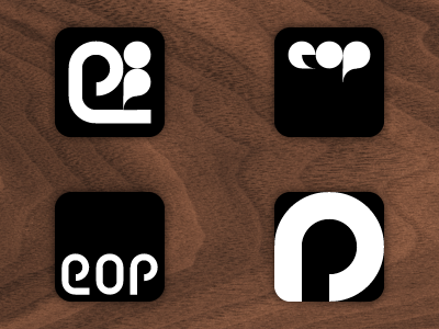 Elements Of Pattern - iOS App icon designs app art design element elements of pattern icon ios logo pattern ui walnut wood