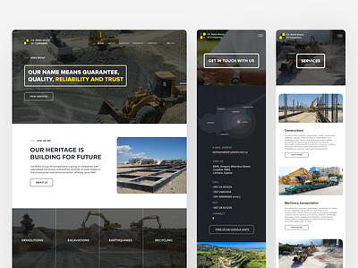 Xenis Group | Corporate website cyprus design ui ux webdesign website wordpress