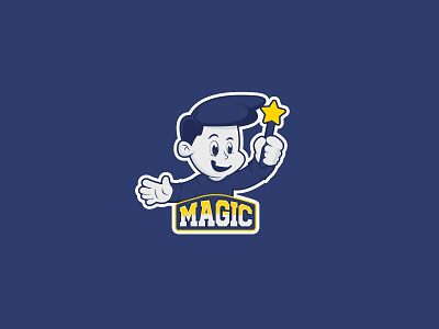 Magic boy animation branding design graphic design illustration illustrator logo mascot mascot design vector