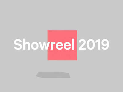 Showreel 2019 - Intro 2019 animation everythingisawesome framebyframe intro re design release showreel