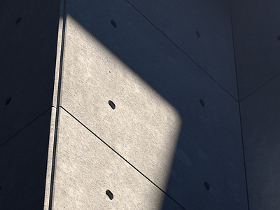Lux Sit III 3d architecture artwork brutalism brutalistic concrete light maya minimalistic print shadow