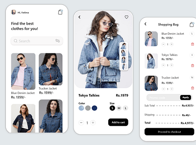 Shopping Clothes app branding design ecommerce fashion icon illustration logo typography ui ux web