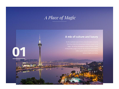 A Place of Magic art direction city closeup czech czechdesigner design prague preciosa ui user interface ux web