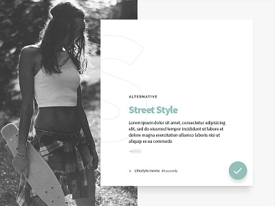 Lifestyle article ui article blog czech design designer interface material minimalism typography ui