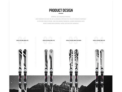 Ski - wip casestudy design product ski ui ux web winter