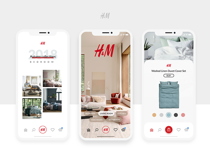 H&M Home App Concept