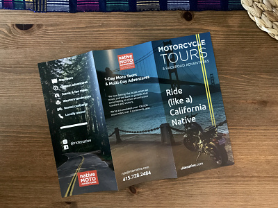 Native Moto Adventures Tri-Fold Brochure