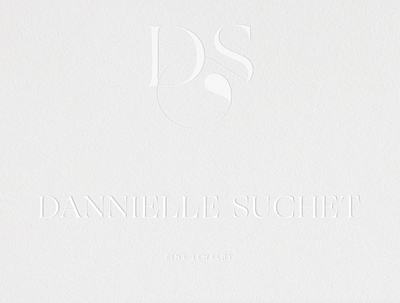 Dannielle Suchet Jewelry - Australia brand identity branding design fashion brand logo logodesign minimal typography