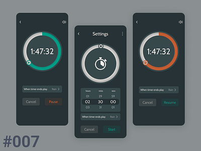 Daily UI 007 - Settings