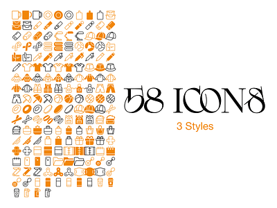 Custom Icon Design black icons custom design custom icon design filled icons icon design icons orange icons stroke icons vector graphics дизайн иконок иконки