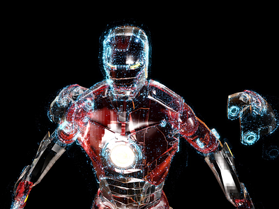 Holography 3d aftereffects animation c4d china design holography ironman motion