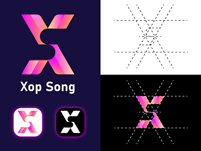 XS Letter logo Design Concept