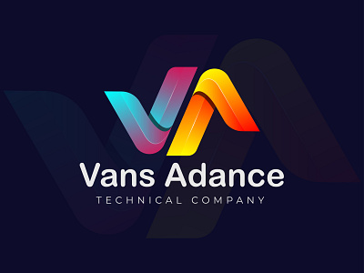 VA Abstract Logo design