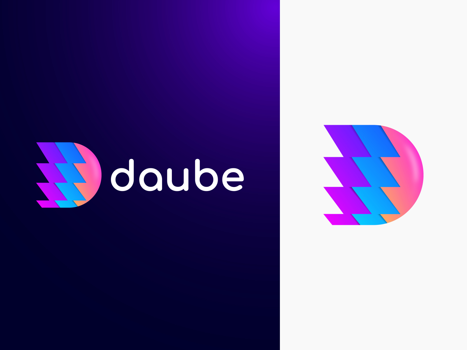 D Abstract Logo_ Modern Logo by Fieon Art on Dribbble