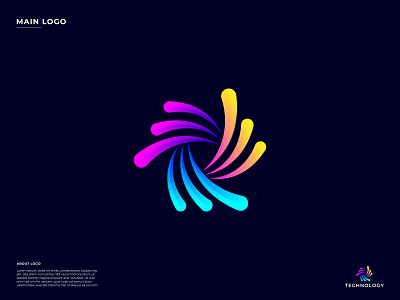 Modern "Technology" Logo_ Logo Design