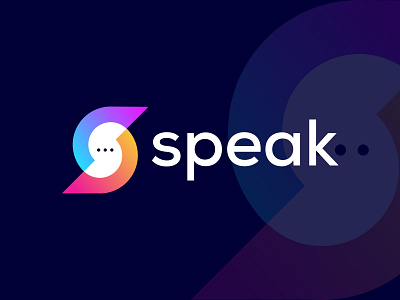 Speak Logo/ S Letter Logo/ Modern Logo Design
