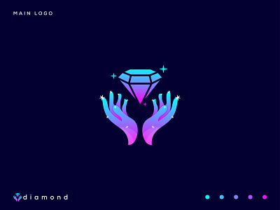 modern logo / diamond logo / abstract / colorful logo