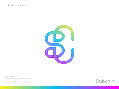 modern logo / gradient logo / brand mark / logo design