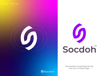 S+ Grid logo design concept