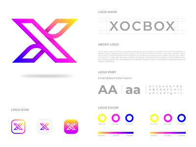 Letter X + Logo Branding 3d branding design graphic design letter logo logo identity ui unused x x logo