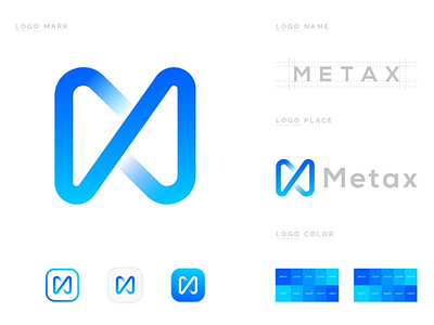 M mark + Brand identity branding graphic design icon identity letter logo logodesign m mark meta nft