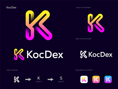 K logo branding