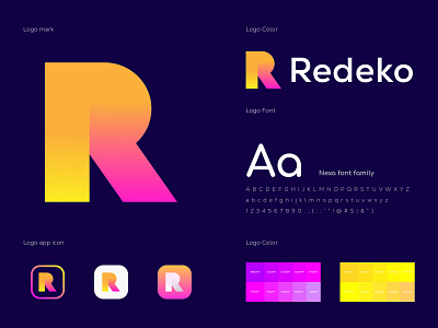 Letter R / Redeko Logo Design