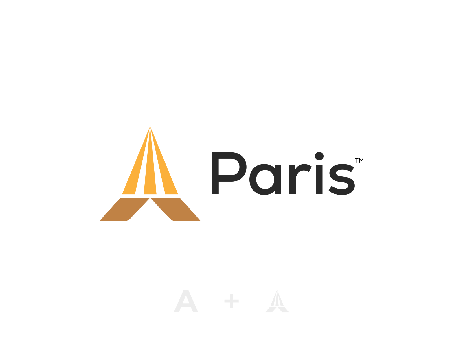 Eiffel Tower Logo - Paris Logo Design by Rick van Houten (ZORM) on Dribbble