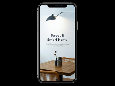 Smart Home UI Design design interface motion