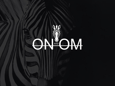 on & om the clothes brand animation branding graphic design typography vector