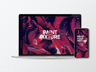 Paint Pixture Website