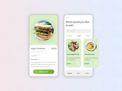 Food Delivery App app appdesign delivery design food minimal minimalism ui uiux ux web webdesign