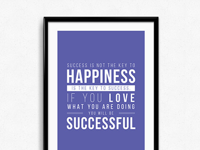 Sales Quote Poster color contrast minimal poster print quote typographic