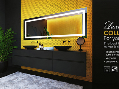 Get a studio-like vibe using led vanity mirror!