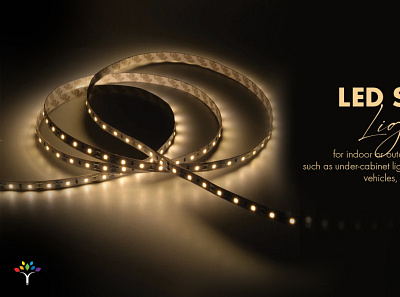 Decorate your home with an LED strip light