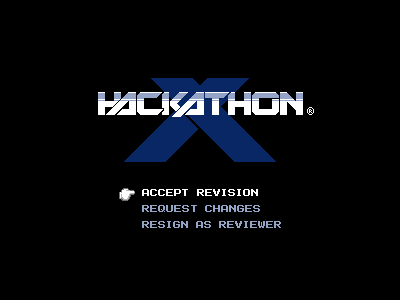 Hackathon X Start Screen facebook hackathon