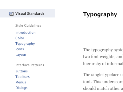 Visual Standards