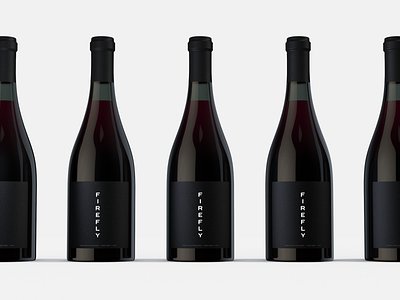 Firefly — Wine Label branding wine label