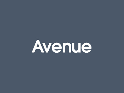 Avenue — Brand Identity brand branding logo logotype