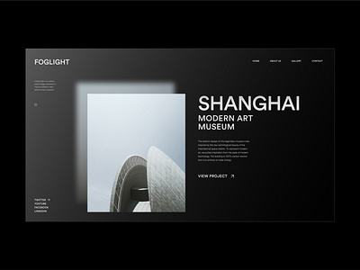 Foglight — Website ux uxui webdesign website website design