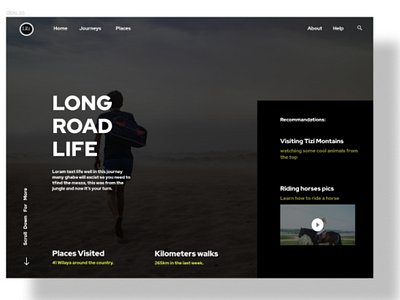 LR2 website branding dark ui design hero image image background minimal typography ui ux user interface website