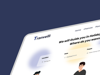 Travel Agency agency glassmorphism minimal travel ui ui ux user interface