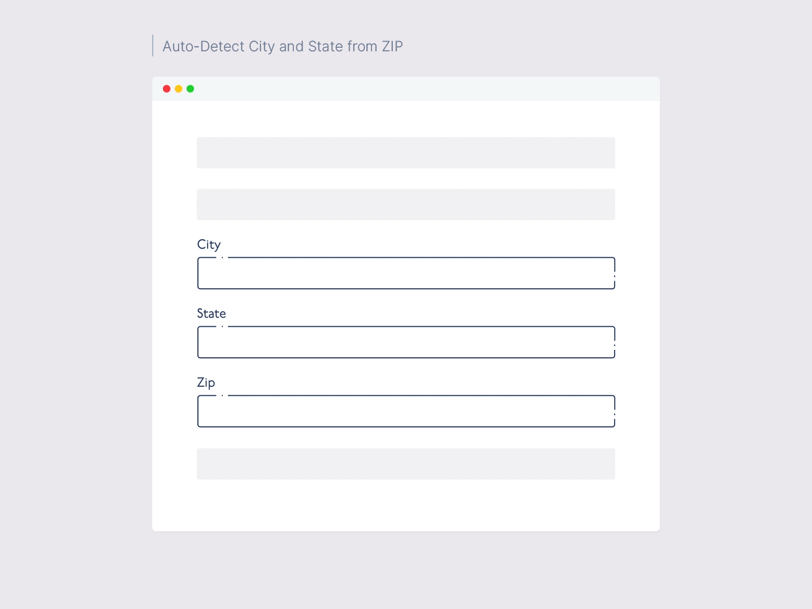 A simplified, Checkout flow - Animated Prototype - cartimize.com animated-gif flex-box form-animated-prototype ux